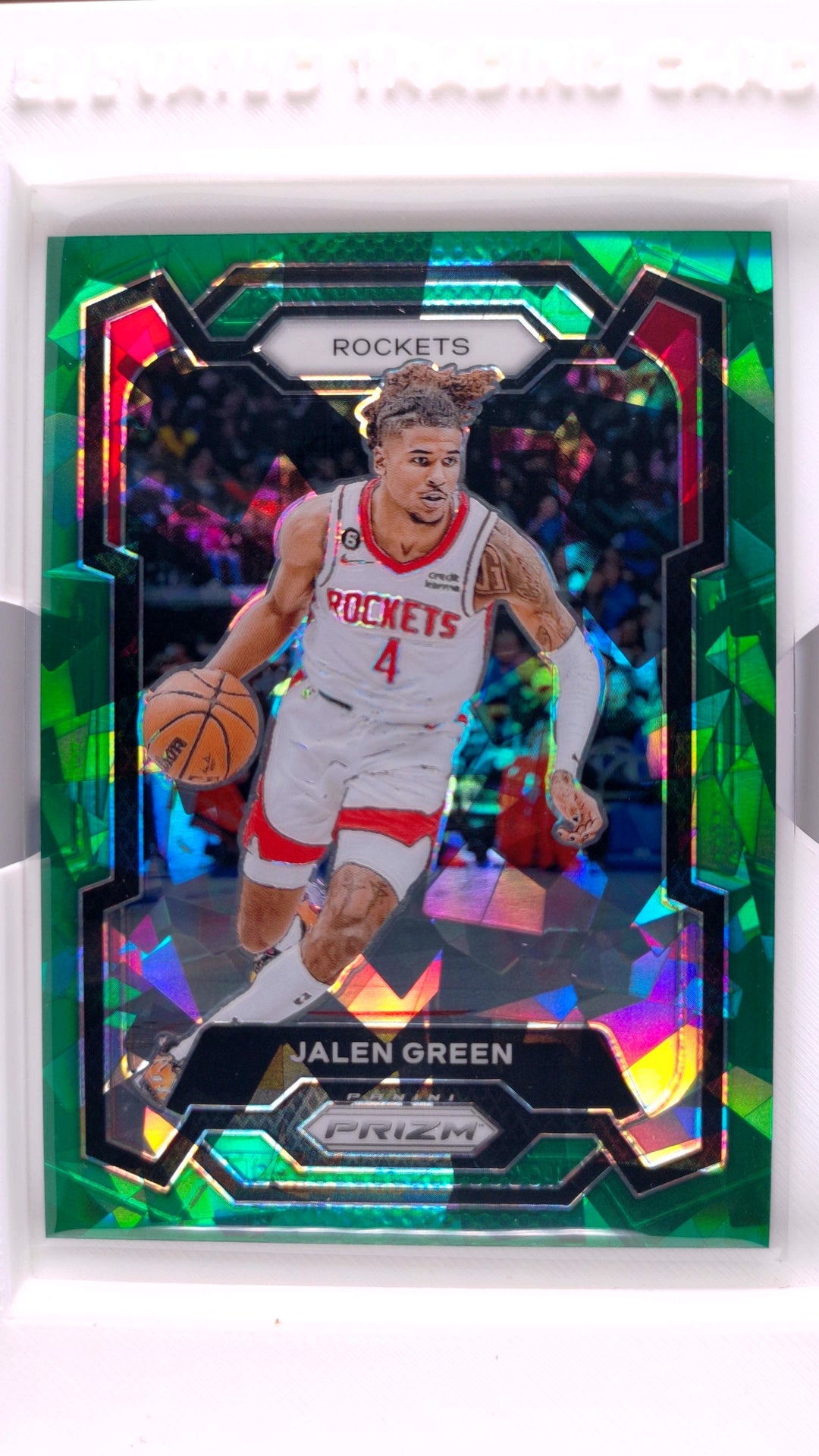#29 Jalen Green Green Ice Prizm - front