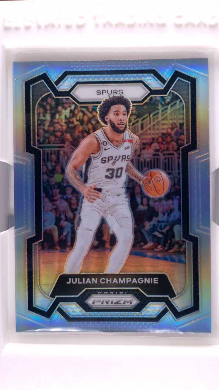 2023 Panini Prizm Basketball Julian Champagnie #124 Silver Prizm — Front
