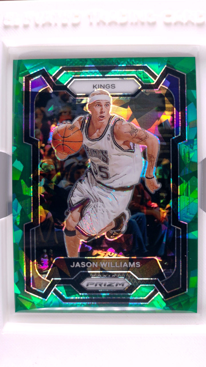 2023 Panini Prizm Basketball Jason Williams #197 Green Ice Prizm — Front
