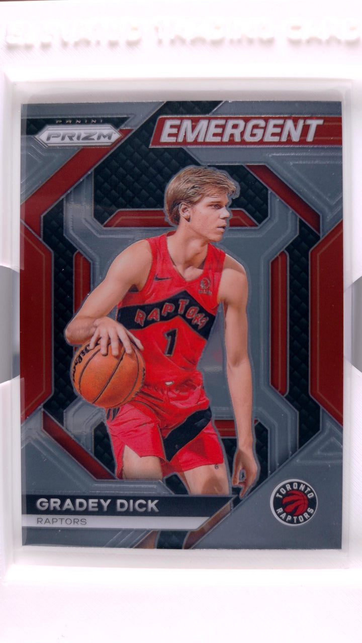 2023 Panini Prizm Basketball Gradey Dick #22 Emergent RC — Front