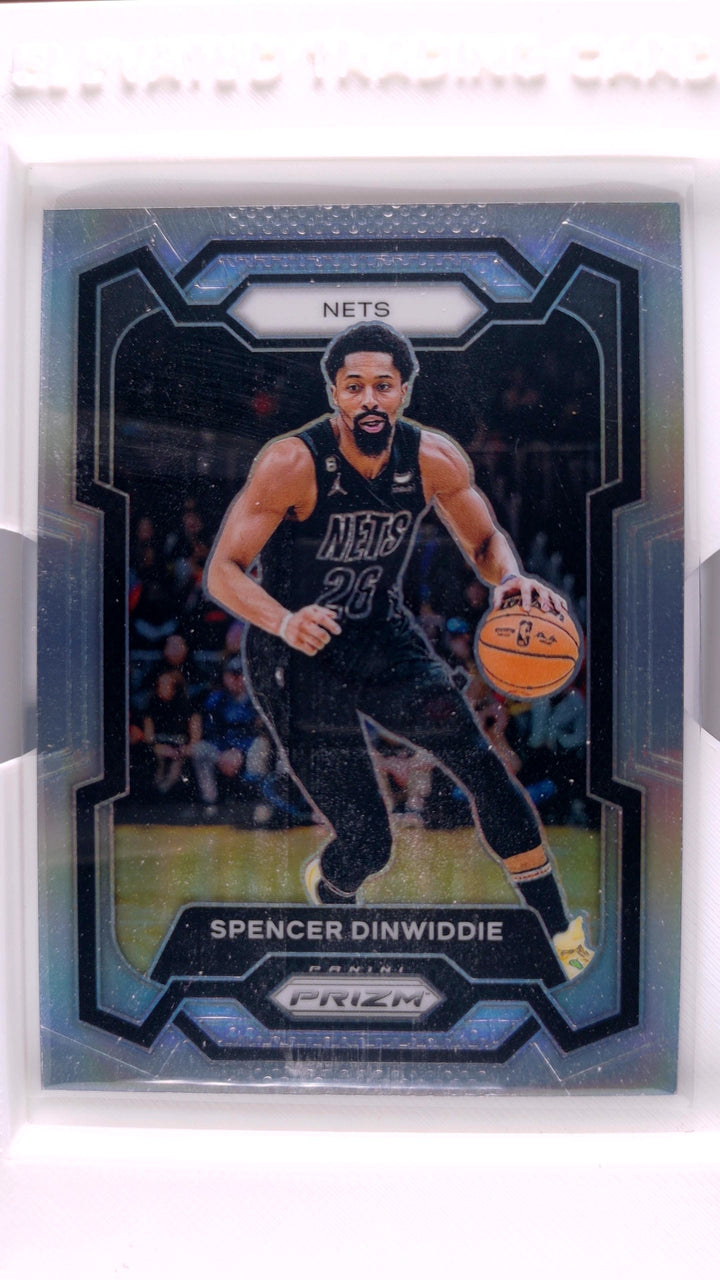 2023 Panini Prizm Basketball Spencer Dinwiddie #84 Silver Prizm — Front