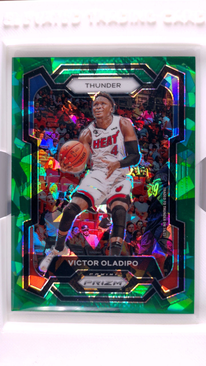 2023 Panini Prizm Basketball Victor Oladipo #246 Green Ice Prizm — Front