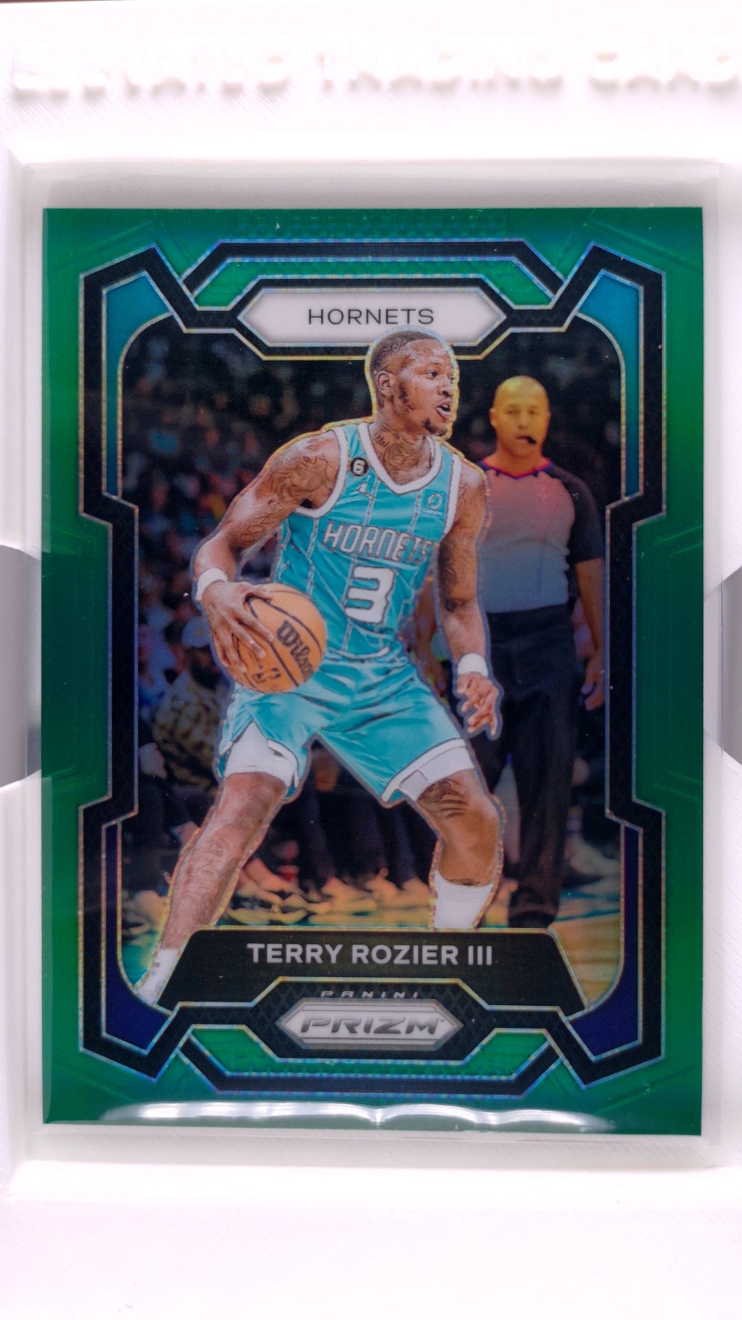 #90 Terry Rozier III Green Prizm - front