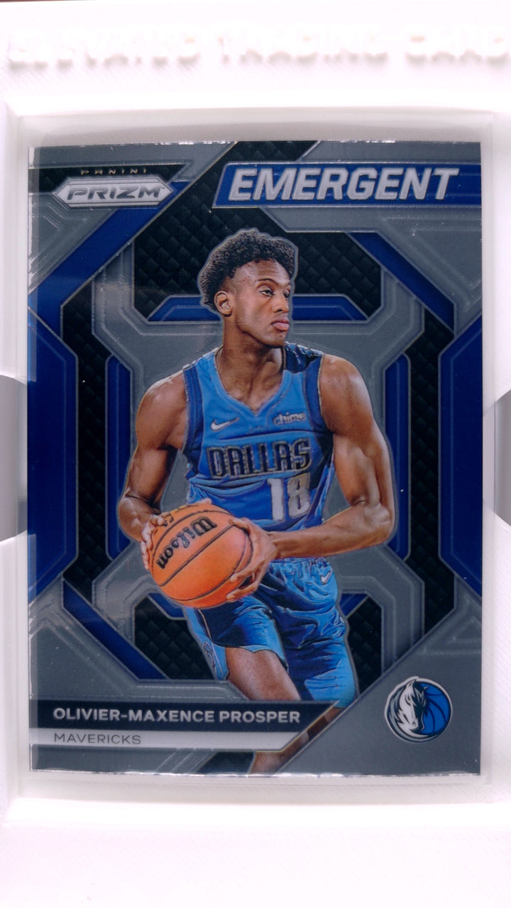 2023 Panini Prizm Basketball Olivier-Maxence Prosper #28 Emergent RC — Front