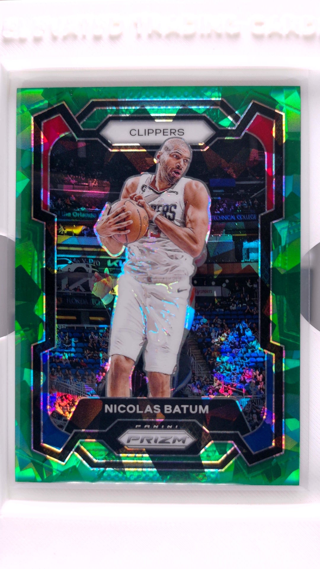 #262 Nicolas Batum Green Ice Prizm - front