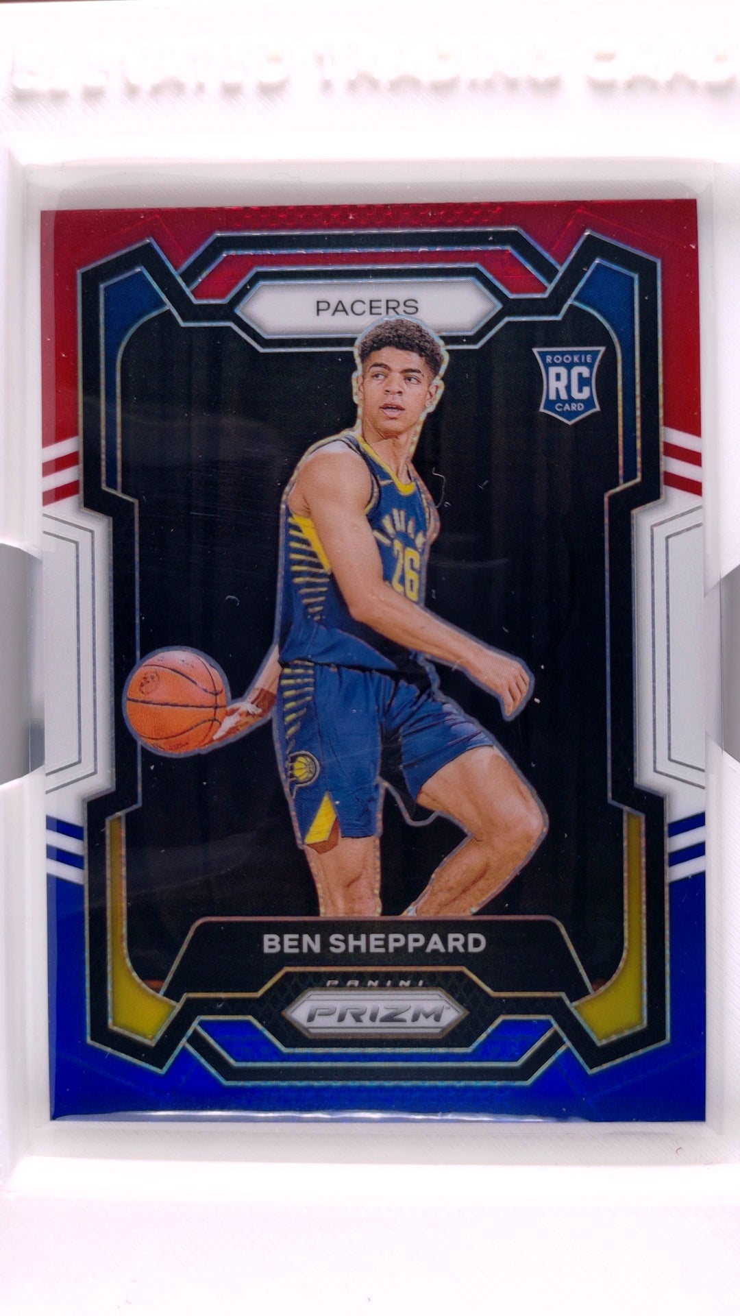 #172 Ben Sheppard Rookie Red, White And Blue Prizm - front