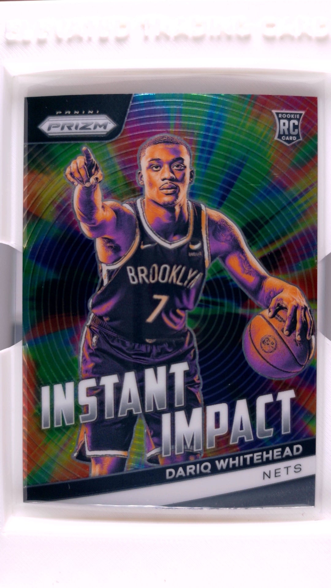 #10 Dariq Whitehead Rookie Instant Impact - front