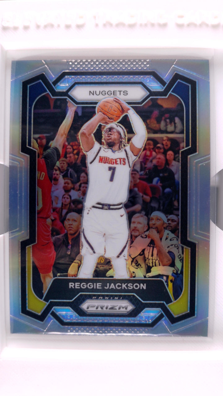 2023 Panini Prizm Basketball Reggie Jackson #235 Silver Prizm — Front