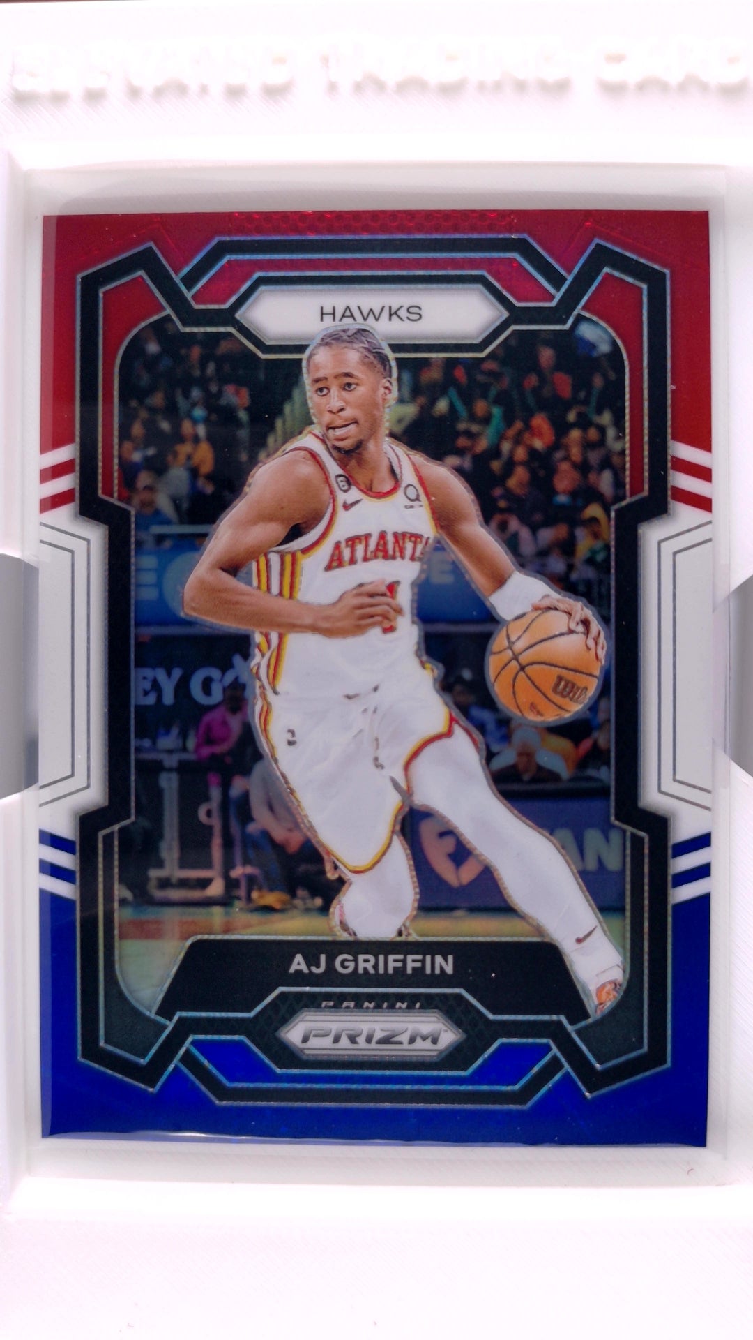 #266 AJ Griffin Red, White And Blue Prizm - front