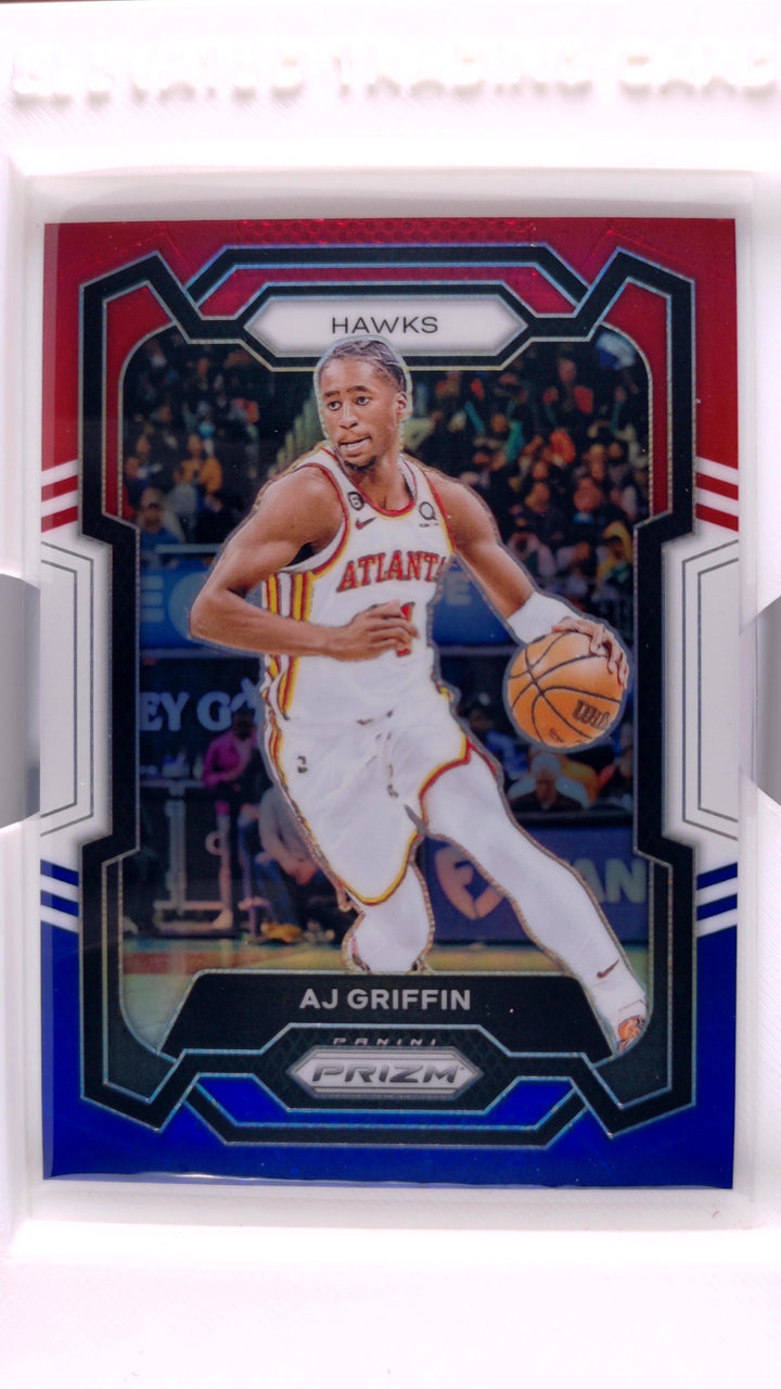 2023 Panini Prizm Basketball AJ Griffin #266 Red, White And Blue Prizm — Front