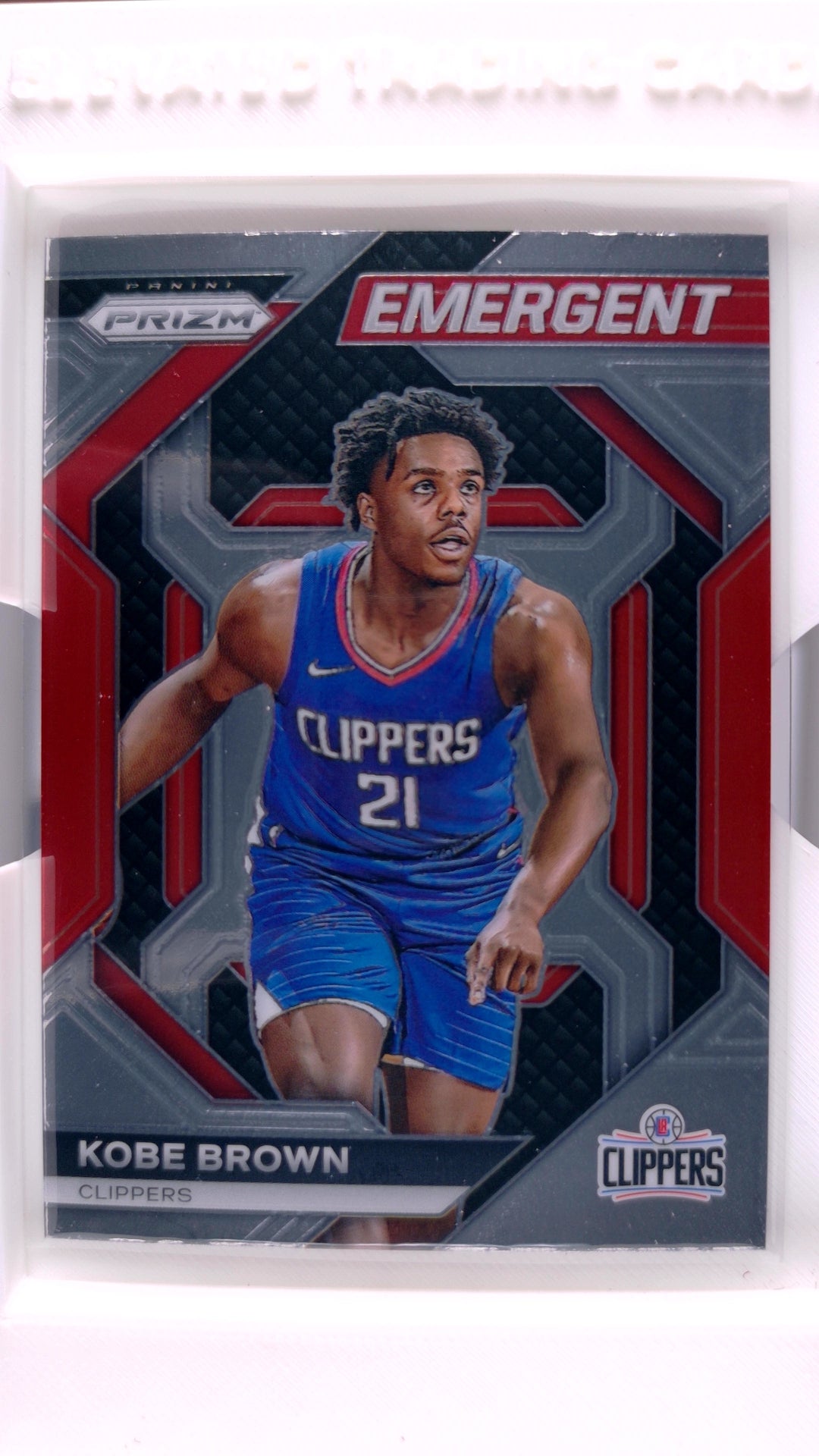 #18 Kobe Brown Rookie Emergent - front