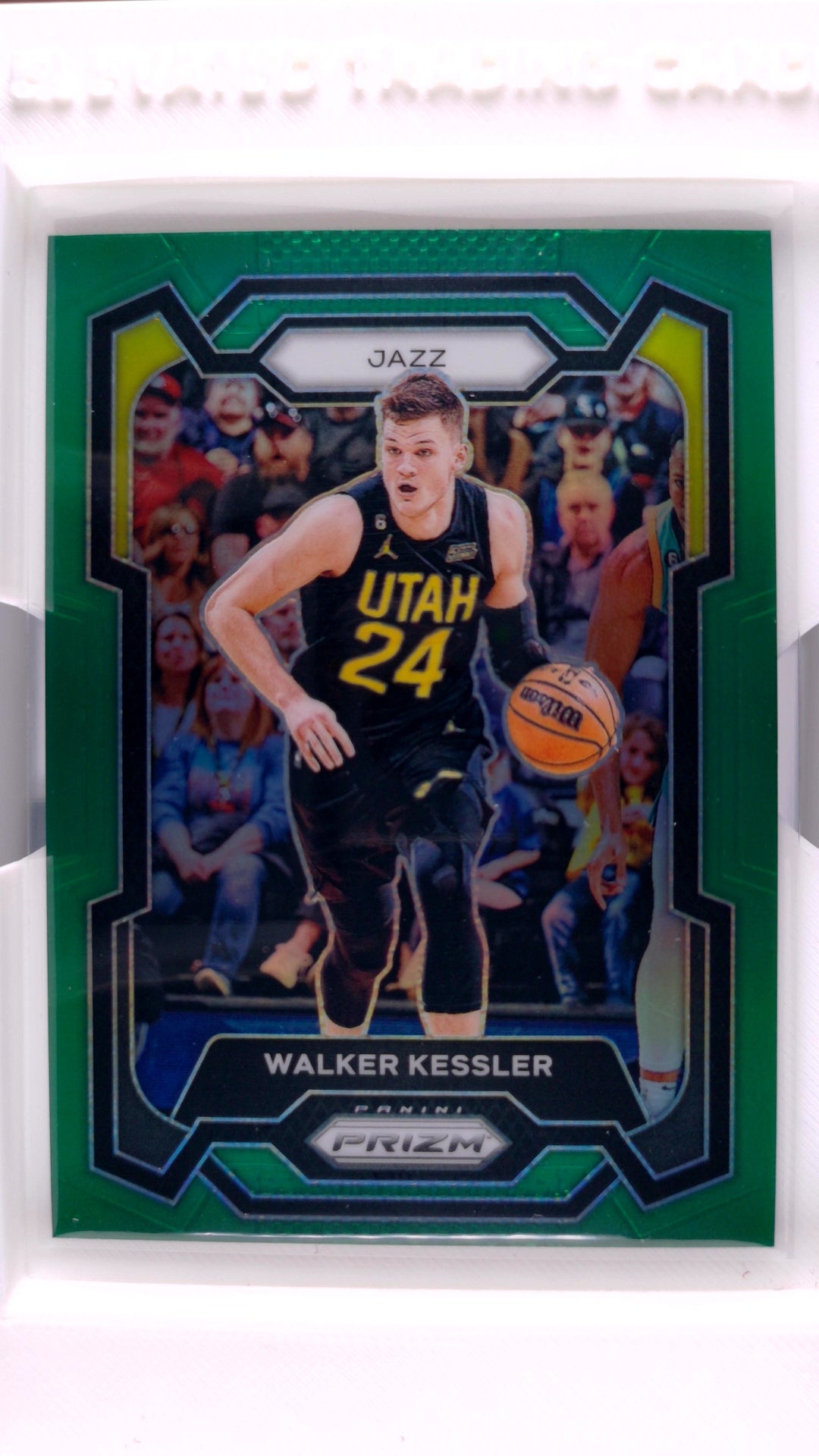 #120 Walker Kessler Green Prizm - front