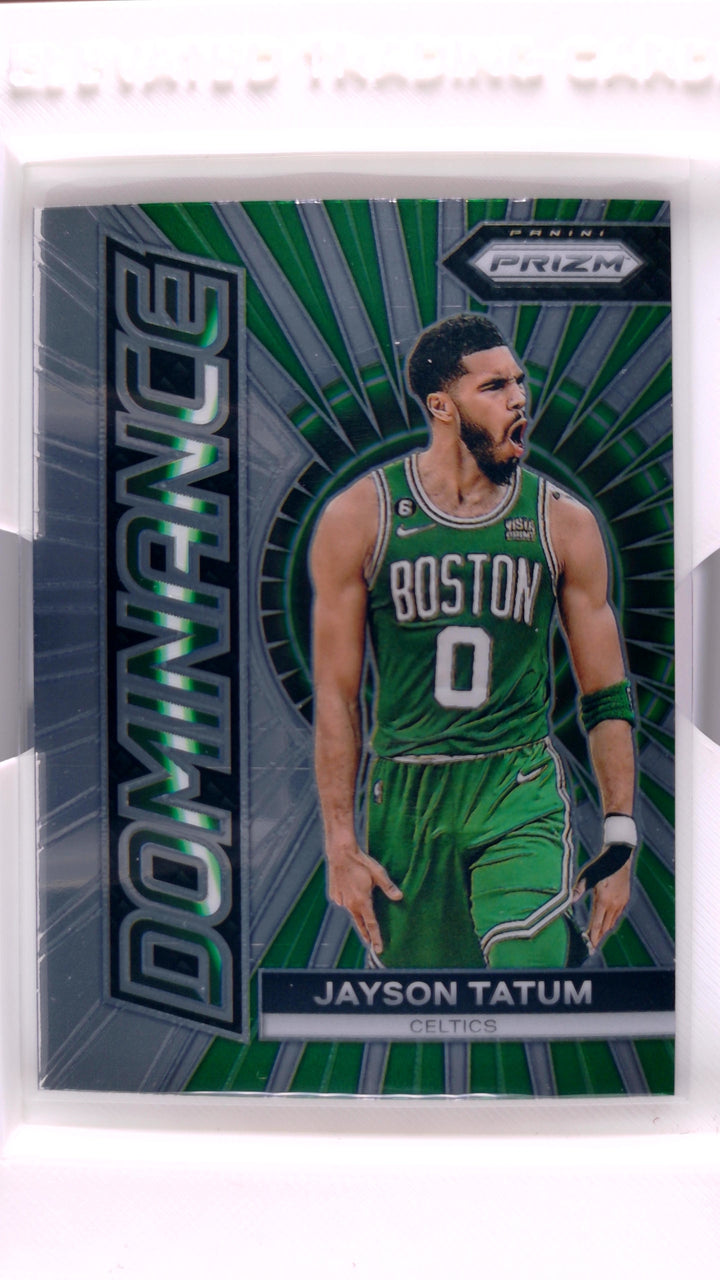 2023 Panini Prizm Basketball Jayson Tatum #6 Dominance — Front