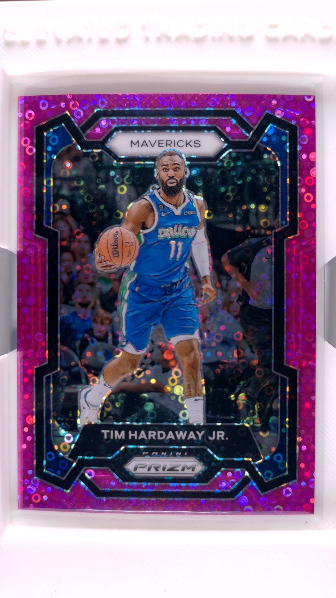 #69 Tim Hardaway Jr. Pink Fast Break Prizm #32/50 - front