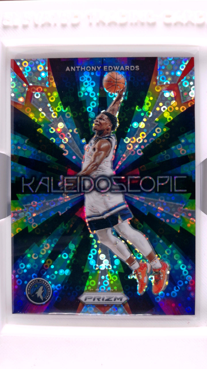 2023 Panini Prizm Basketball Anthony Edwards #14 Kaleidoscopic Fast Break Prizm — Front