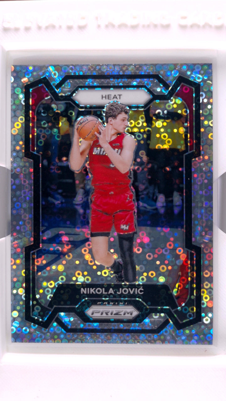 2023 Panini Prizm Basketball Nikola Jovic #121 Fast Break Prizm — Front