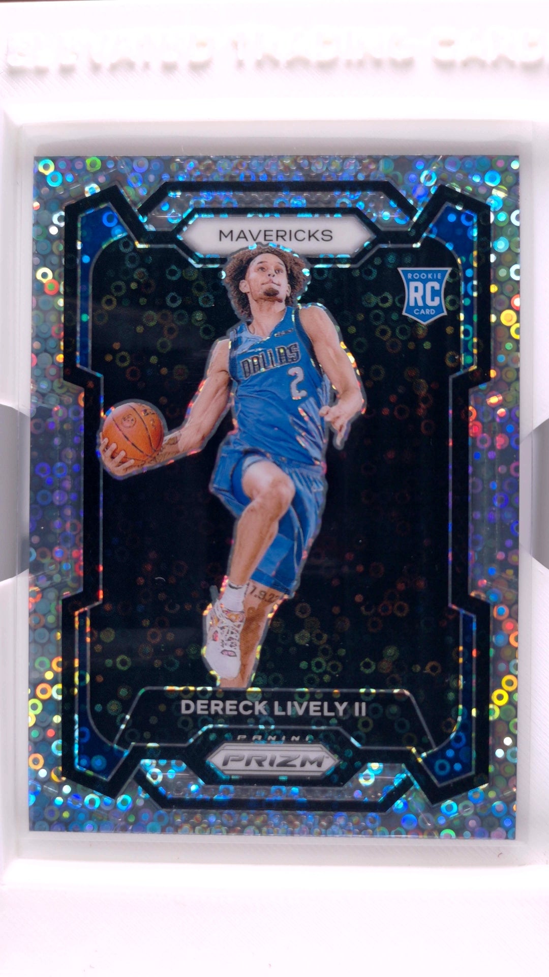 #163 Dereck Lively II Rookie Fast Break Prizm - front