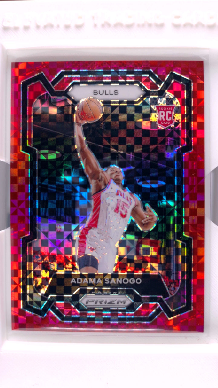 2023 Panini Prizm Basketball Adama Sanogo #286 Red Power Prizm #18/75 RC — Front