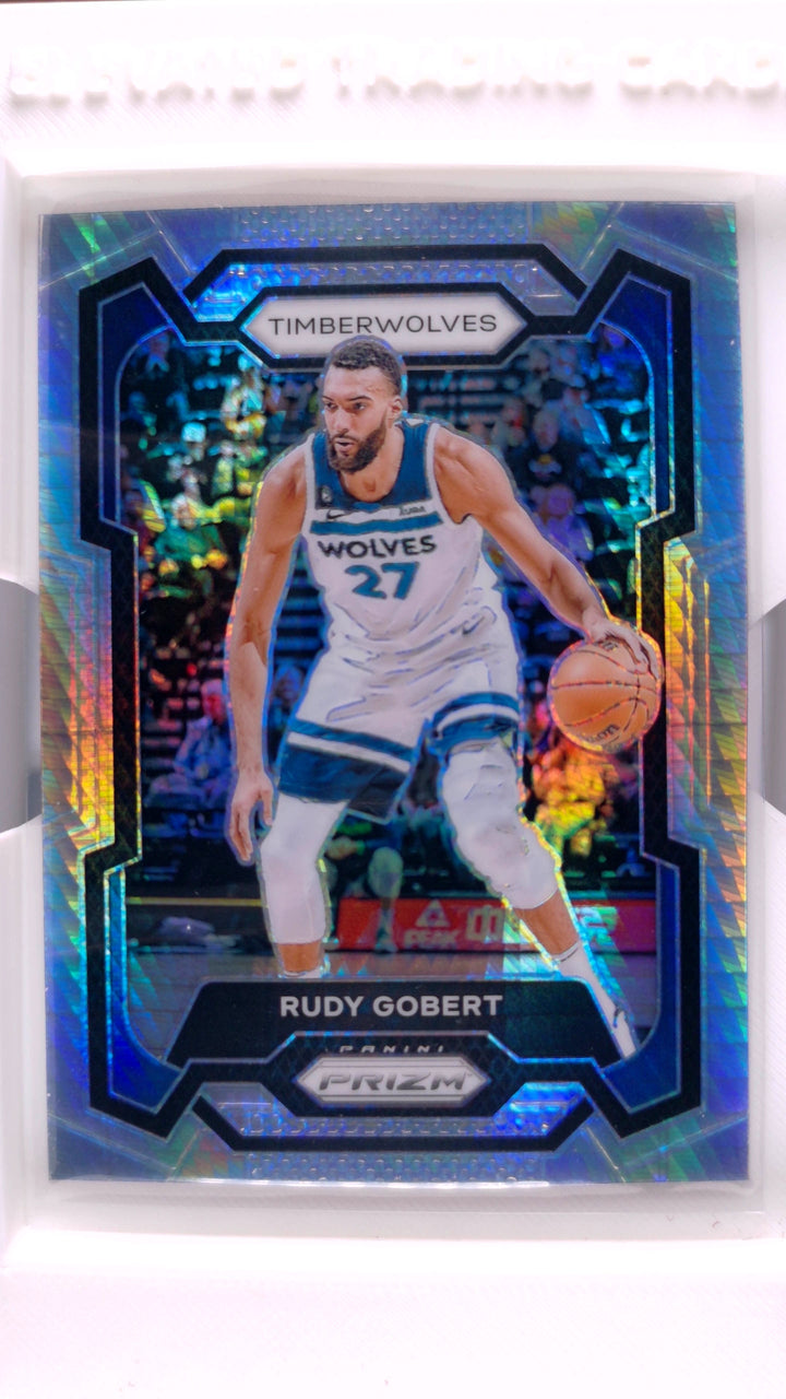 2023 Panini Prizm Basketball Rudy Gobert #59 Silver Prizm — Front