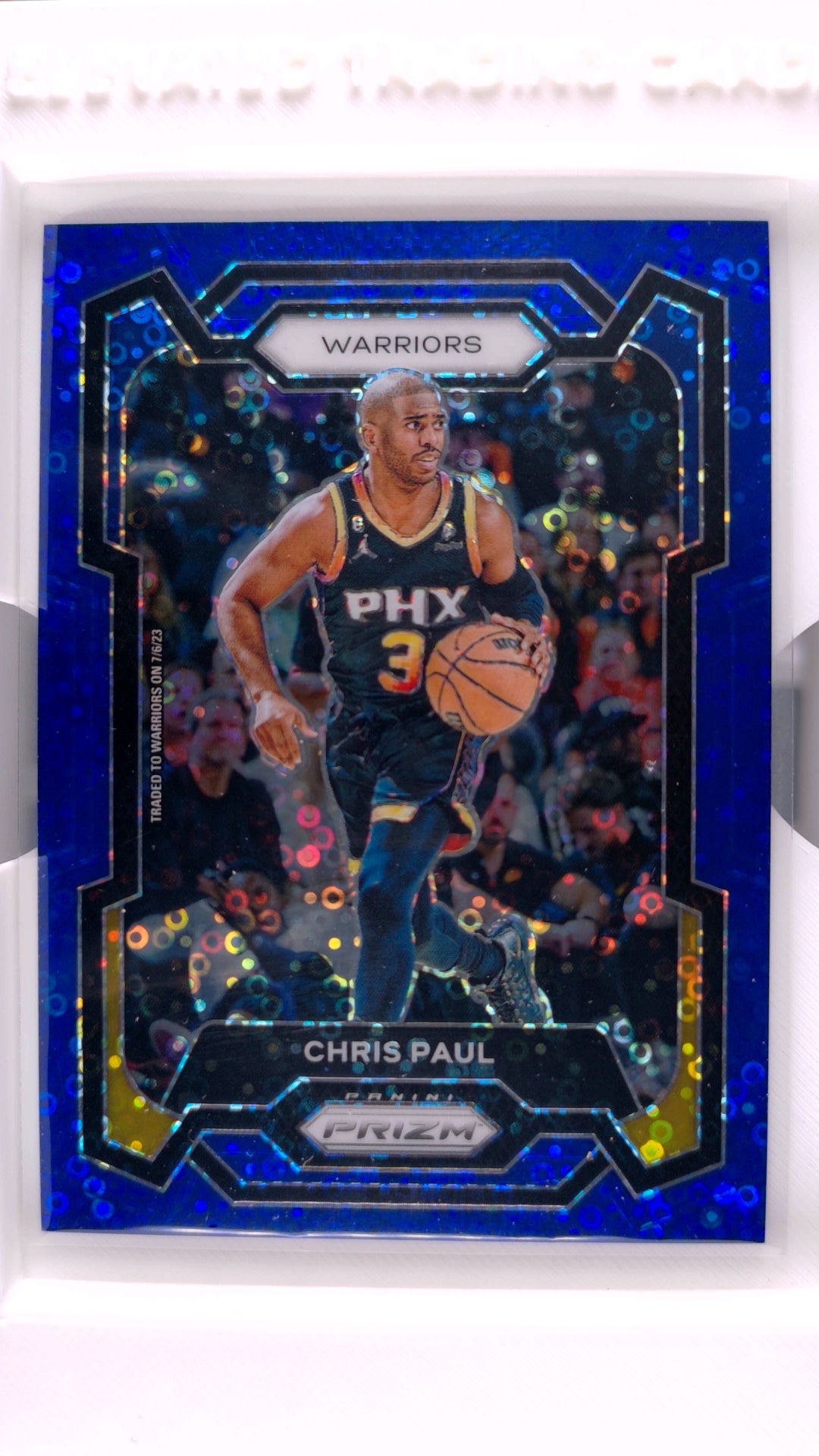 #99 Chris Paul Blue Fast Break Prizm #45/150 - front