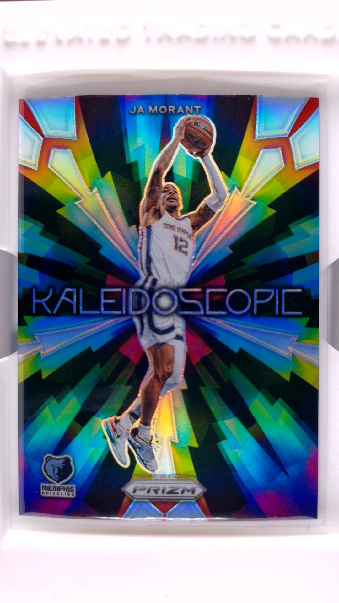#5 Ja Morant Fractal Silver Prizm - front