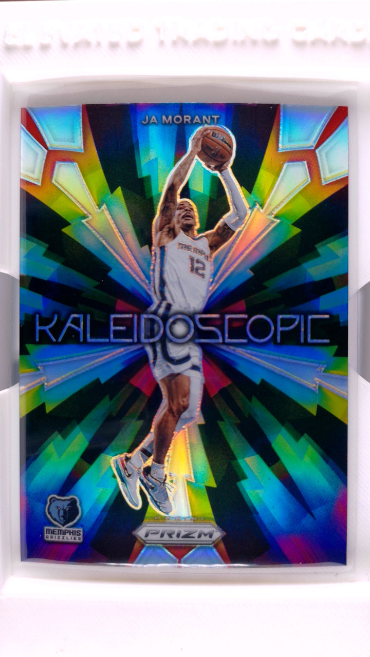 2023 Panini Prizm Basketball Ja Morant #5 Fractal Silver Prizm — Front