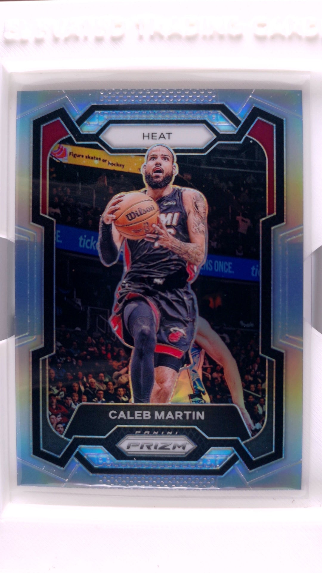 #276 Caleb Martin Silver Prizm - front