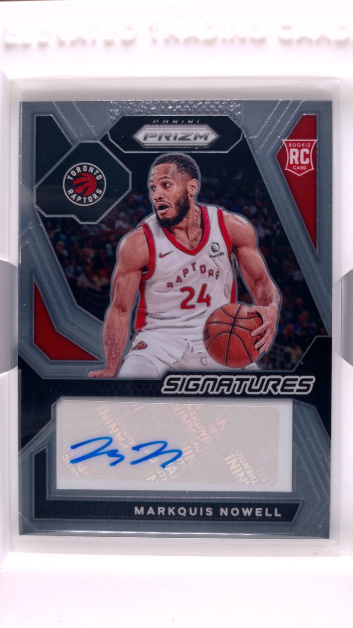 2023 Panini Prizm Basketball Markquis Nowell #RSI-NOW Signatures RC — Front