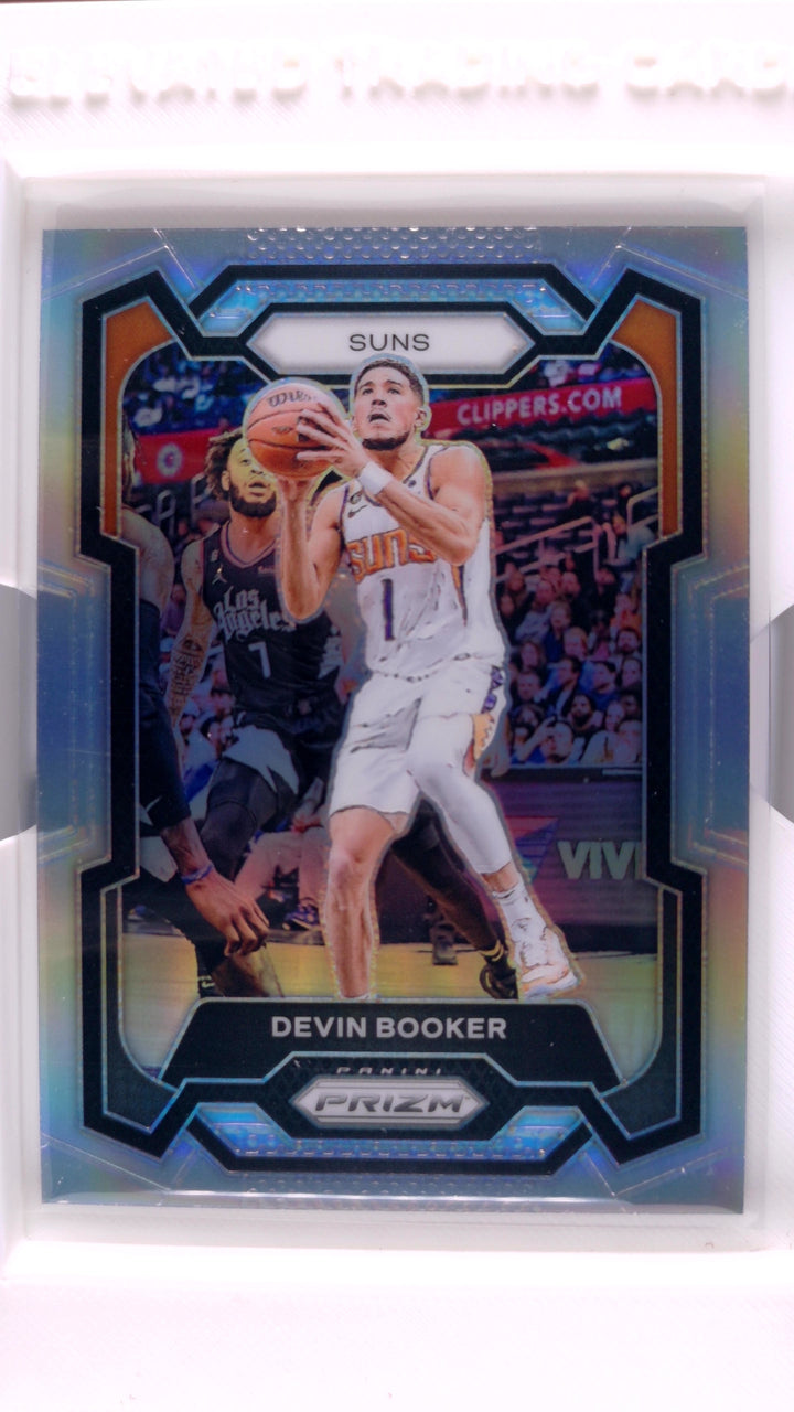 2023 Panini Prizm Basketball Devin Booker #58 Silver Prizm — Front