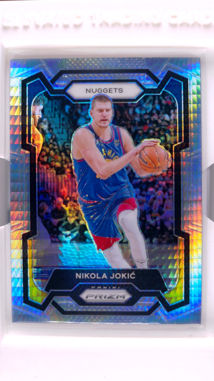 2023 Panini Prizm Basketball Nikola Jokic #17 Hyper Prizm — Front