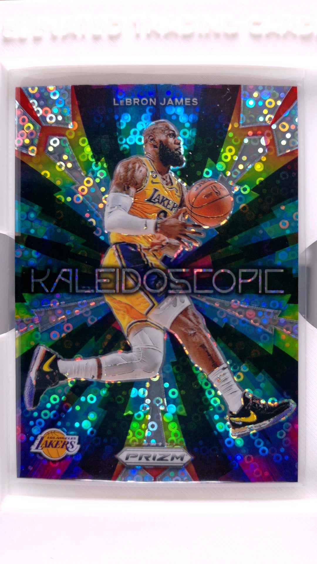 #2 LeBron James Kaleidoscopic Fast Break Prizm - front