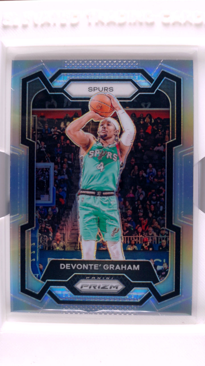 2023 Panini Prizm Basketball Devonte' Graham #233 Silver Prizm — Front