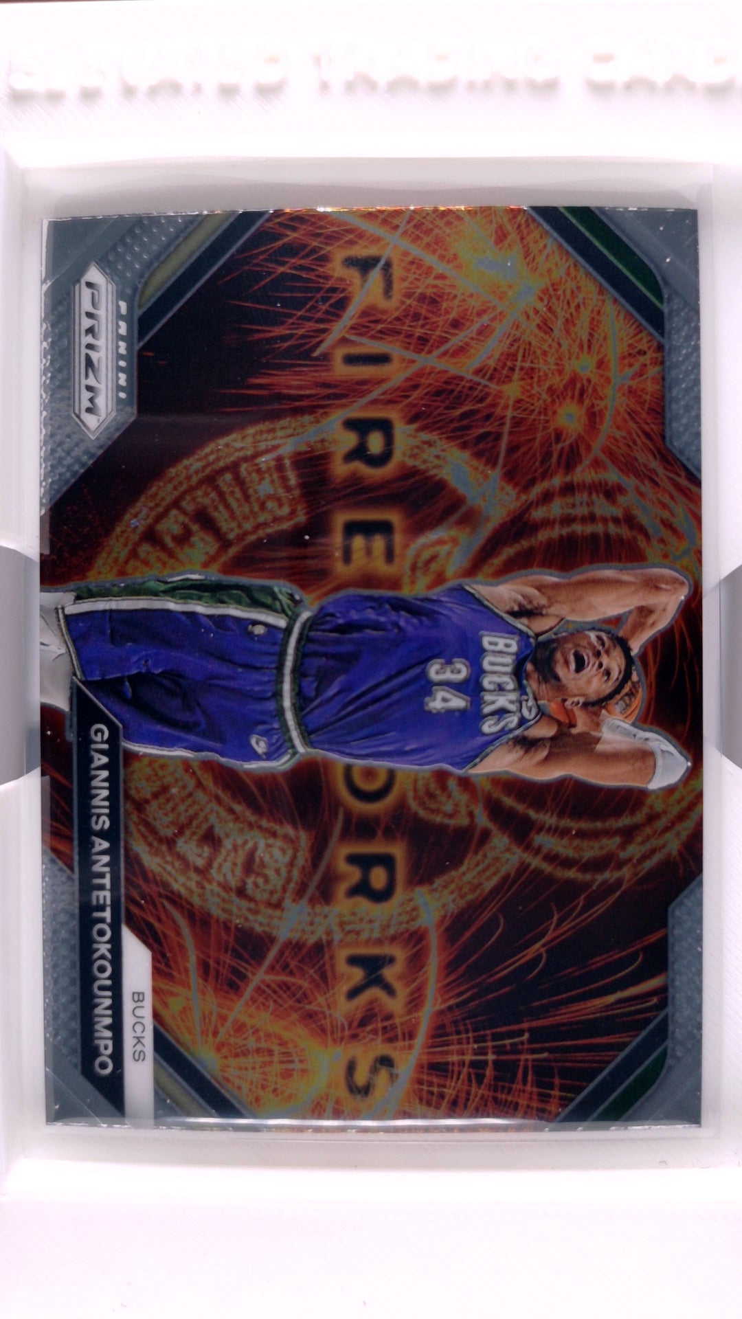 #19 Giannis Antetokounmpo Fireworks - front