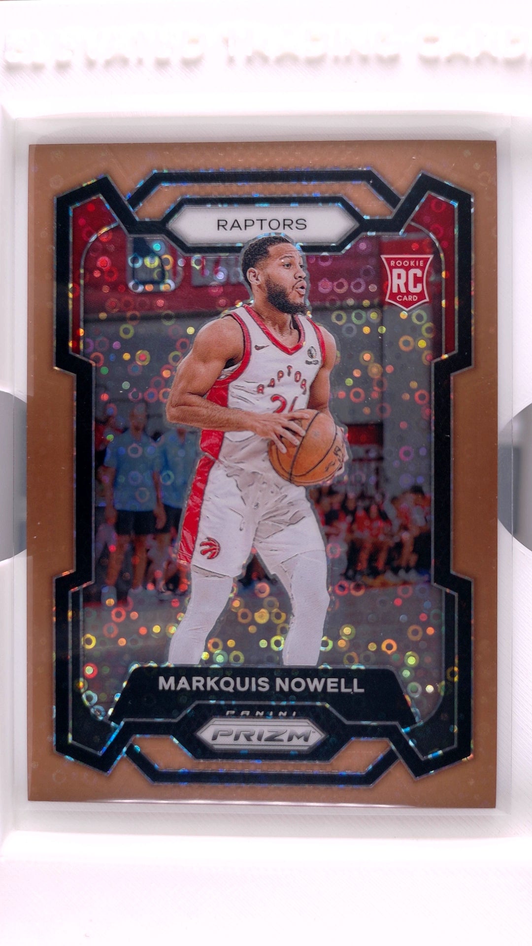 #300 Markquis Nowell Rookie Bronze Fast Break Prizm #2/20 - front