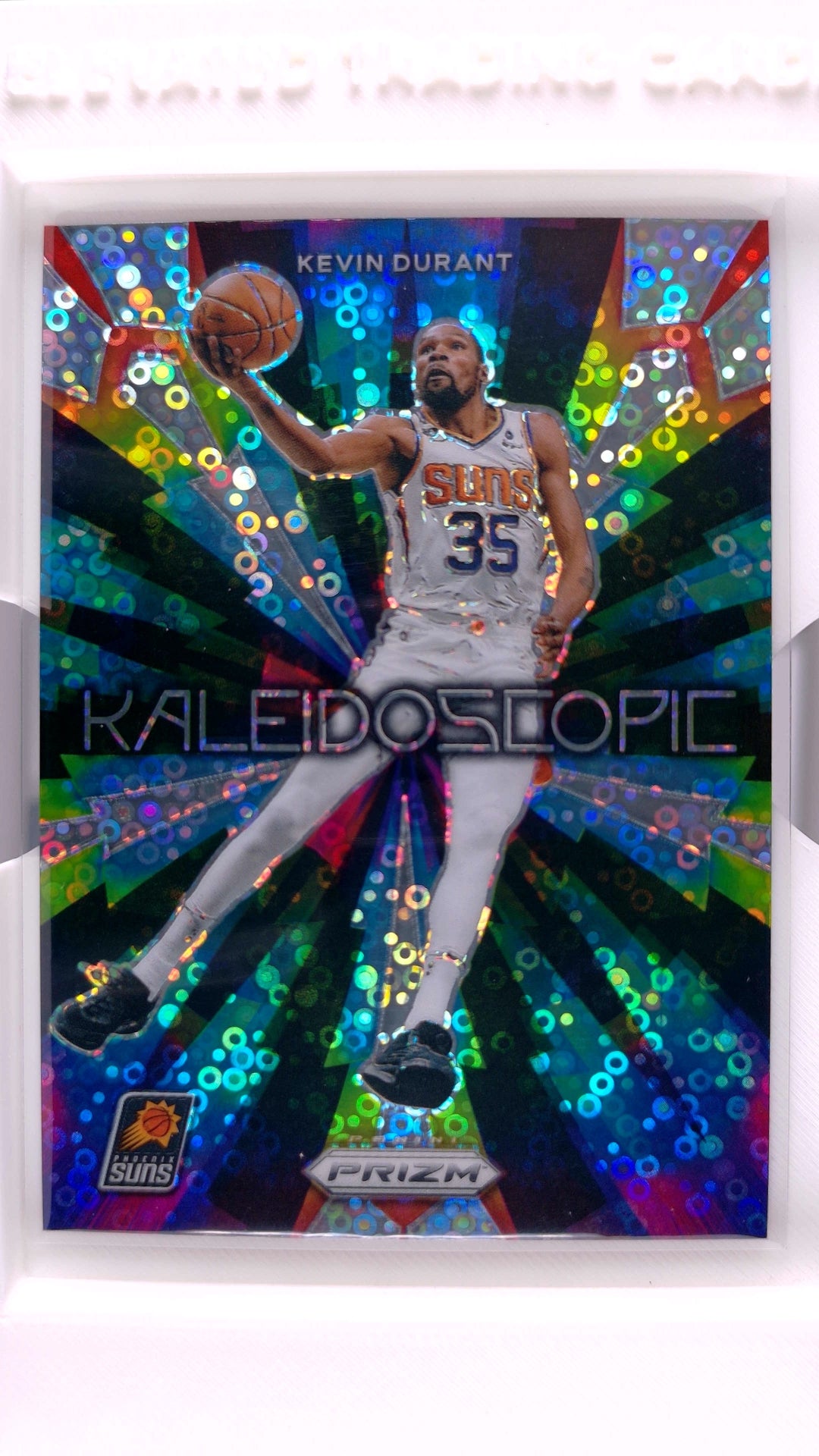 #7 Kevin Durant Kaleidoscopic Fast Break Prizm - front