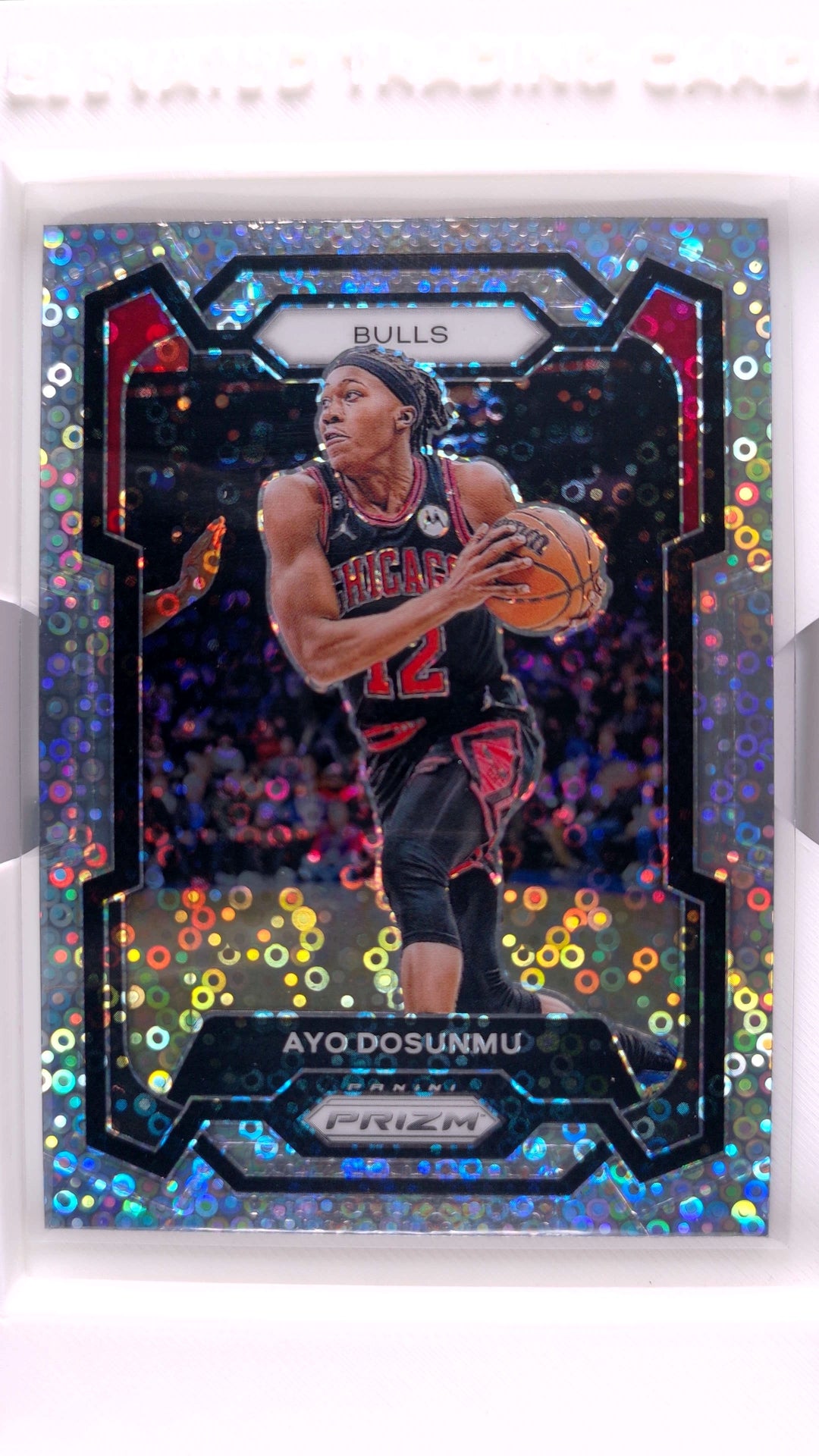 #275 Ayo Dosunmu Fast Break Prizm - front