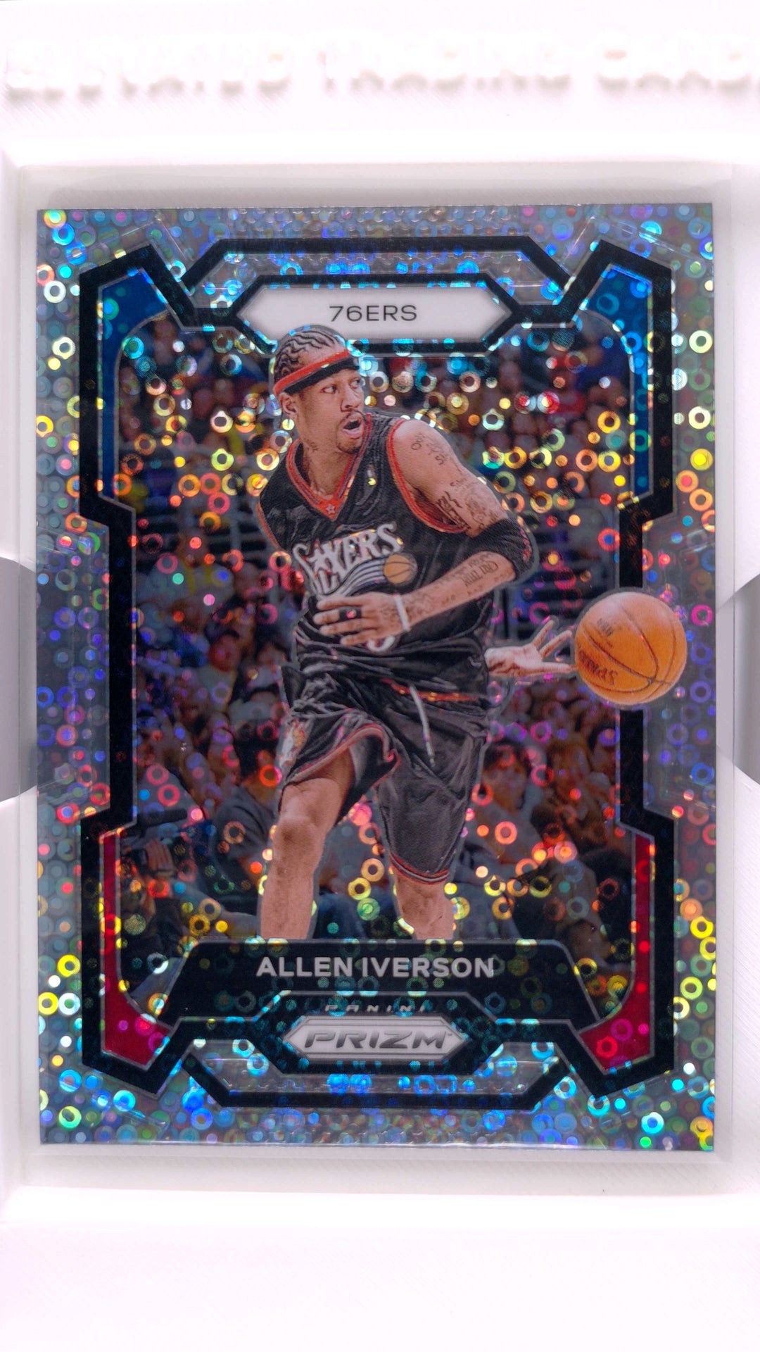 #184 Allen Iverson Fast Break Prizm - front