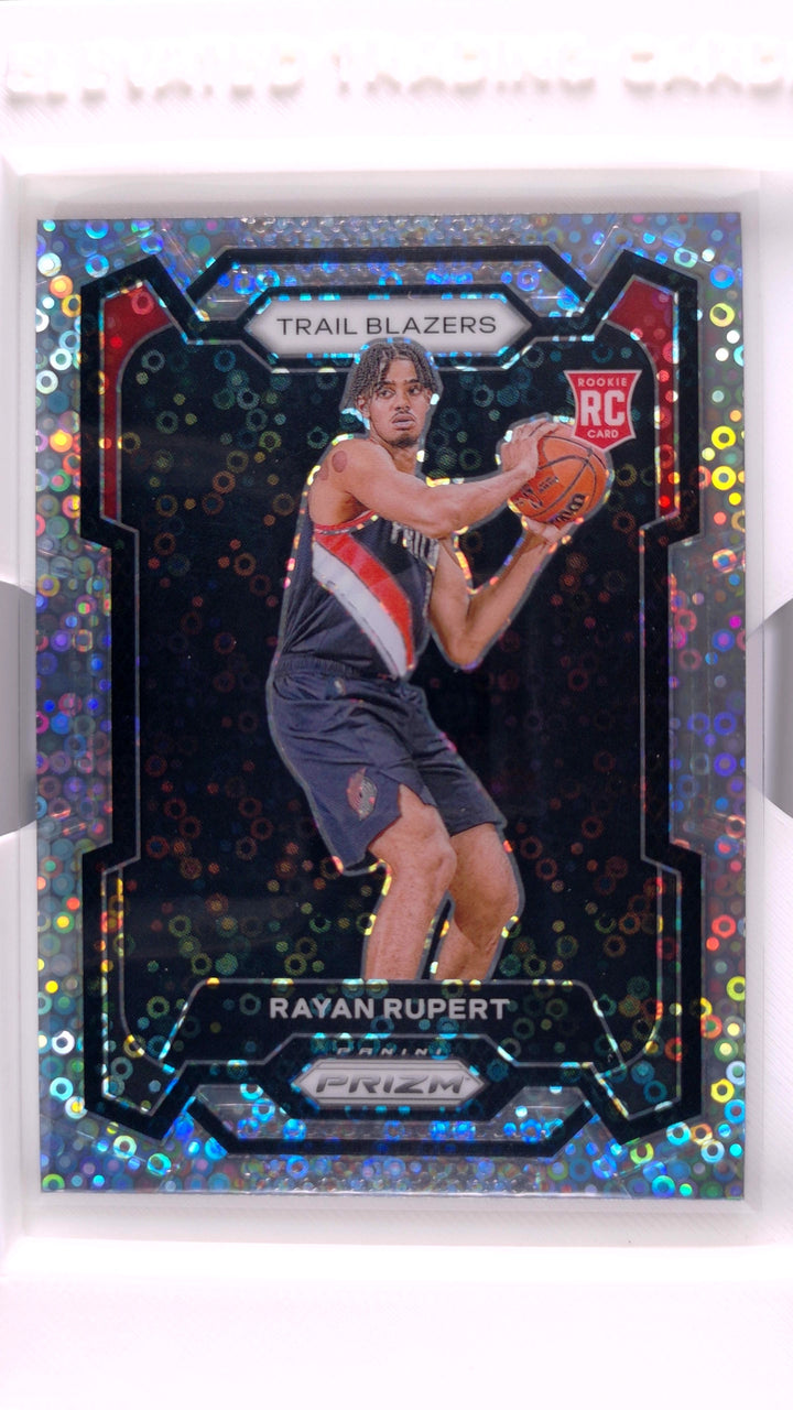 2023 Panini Prizm Basketball Rayan Rupert #140 Fast Break Prizm RC — Front