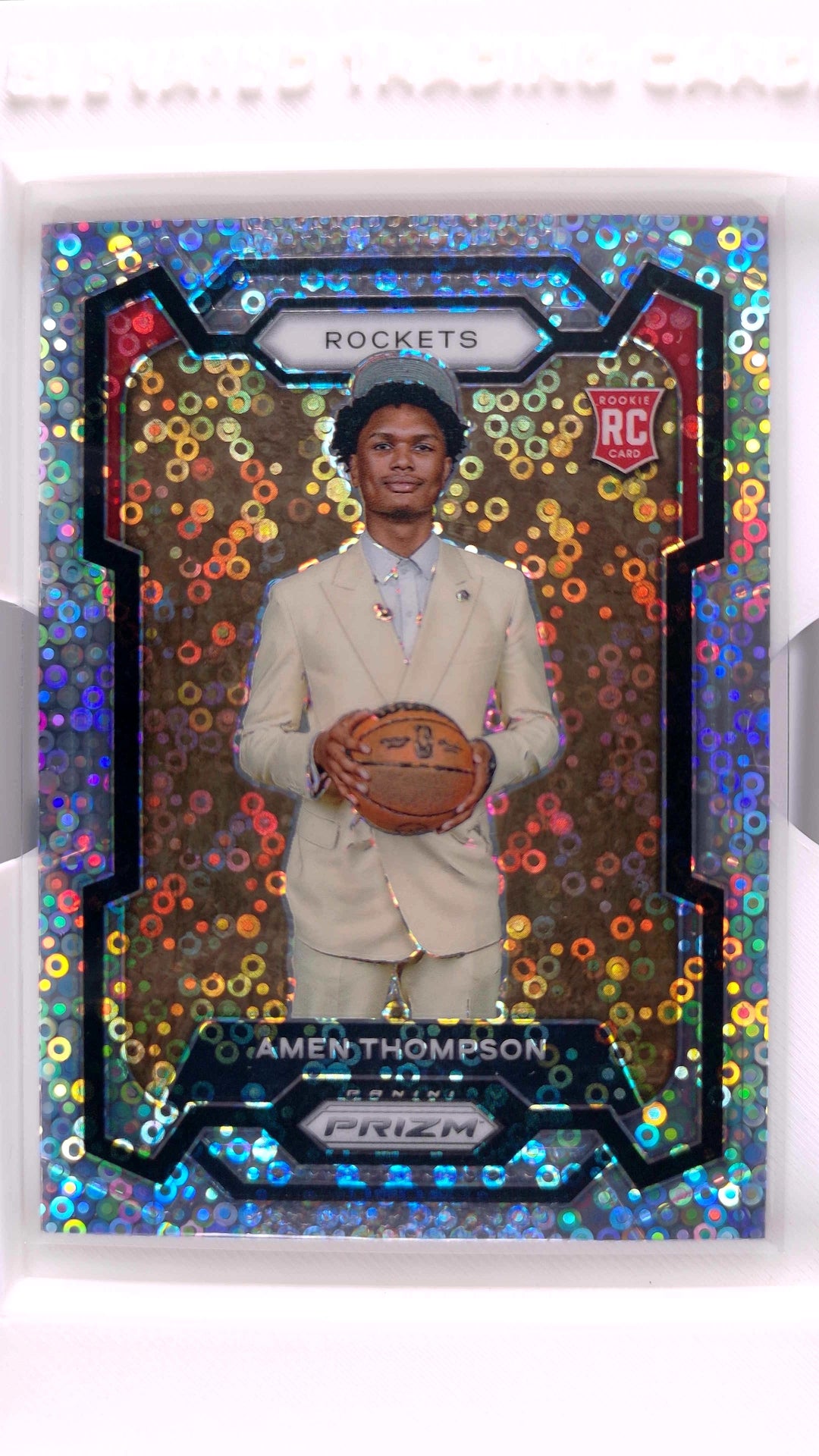 #150 Amen Thompson Rookie Rookie Variation Fast Break - front