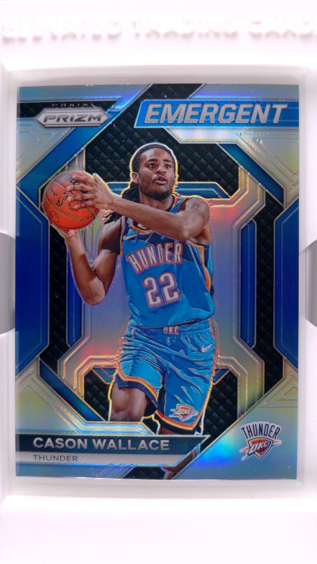 #29 Cason Wallace Rookie Emergent Silver Prizm - front