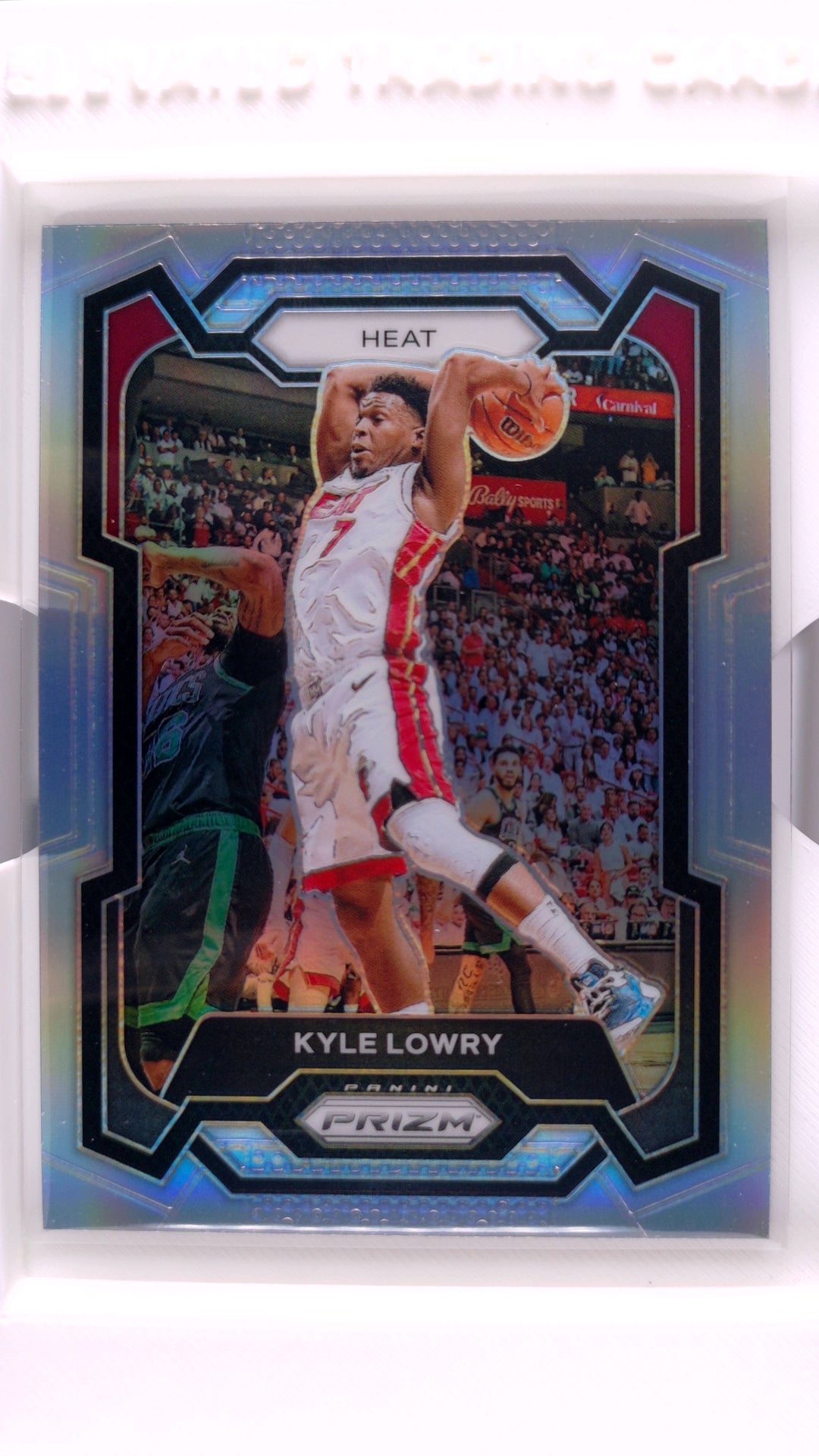 #40 Kyle Lowry Silver Prizm - front
