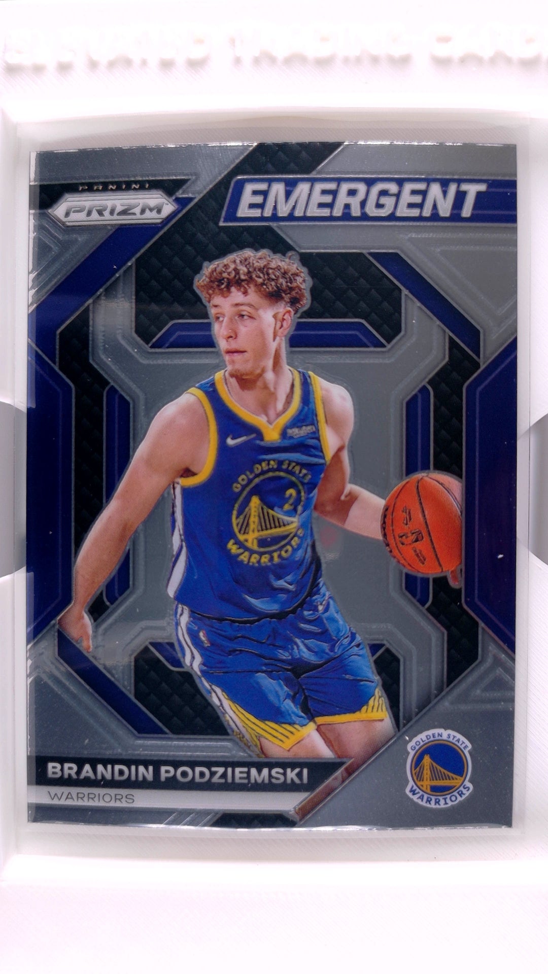 #24 Brandin Podziemski Rookie Emergent - front