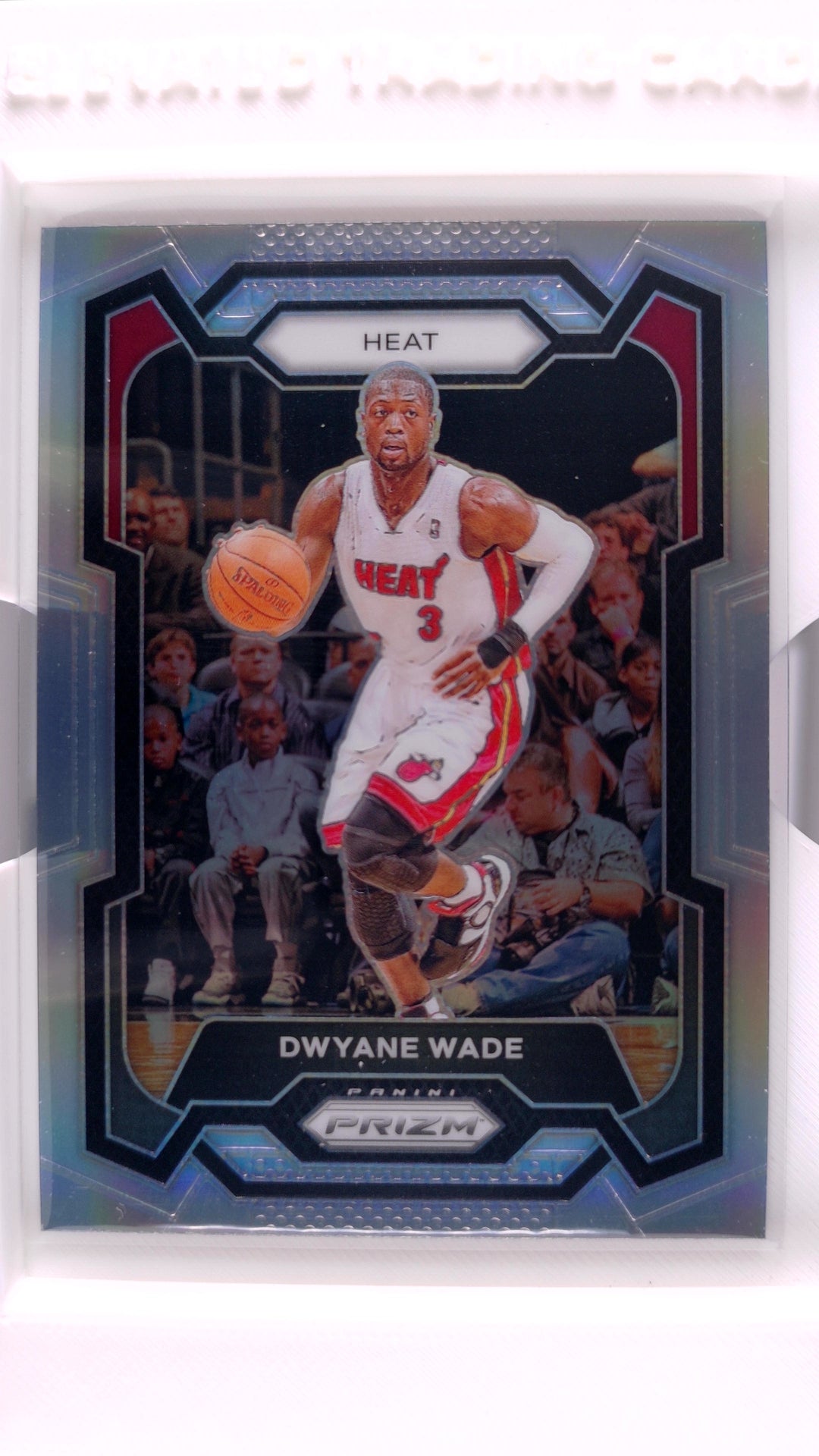 #182 Dwyane Wade Silver Prizm - front