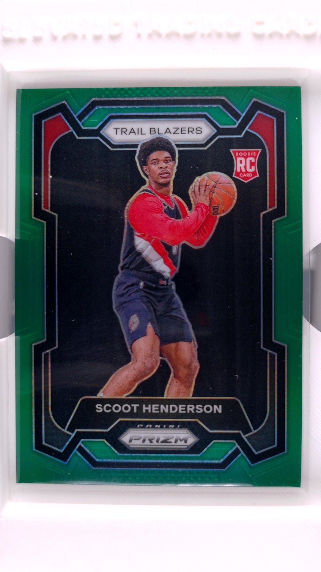 #141 Scoot Henderson Rookie Green Prizm - front