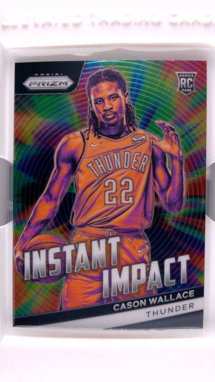 2023 Panini Prizm Basketball Cason Wallace #15 Instant Impact RC — Front