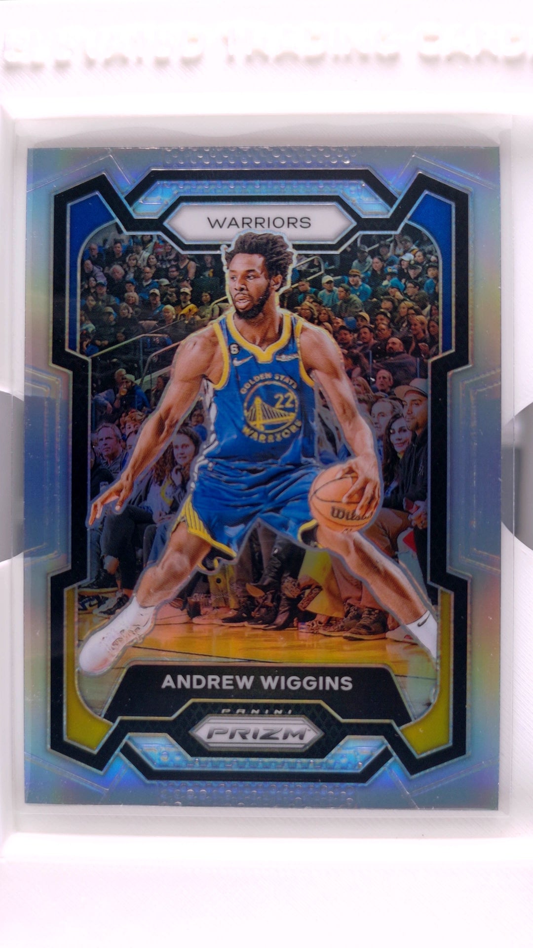 #83 Andrew Wiggins Silver Prizm - front