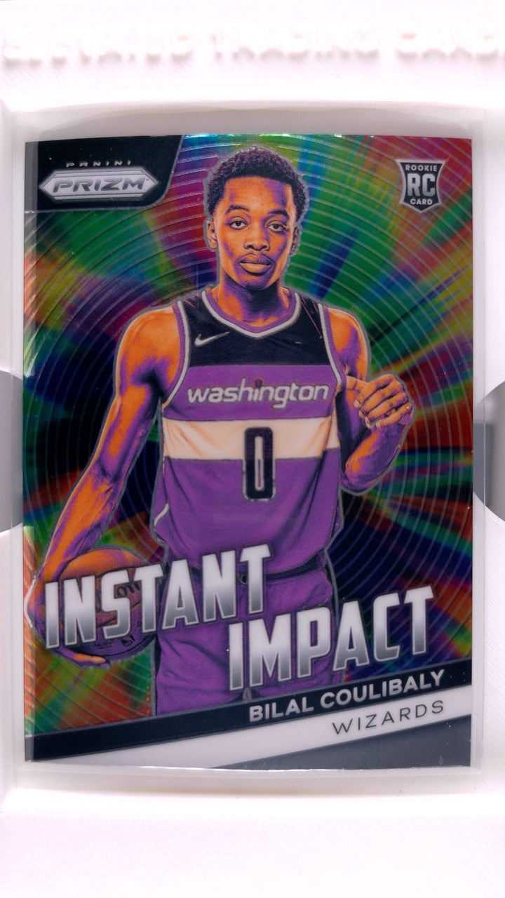 2023 Panini Prizm Basketball Bilal Coulibaly #19 Instant Impact RC — Front