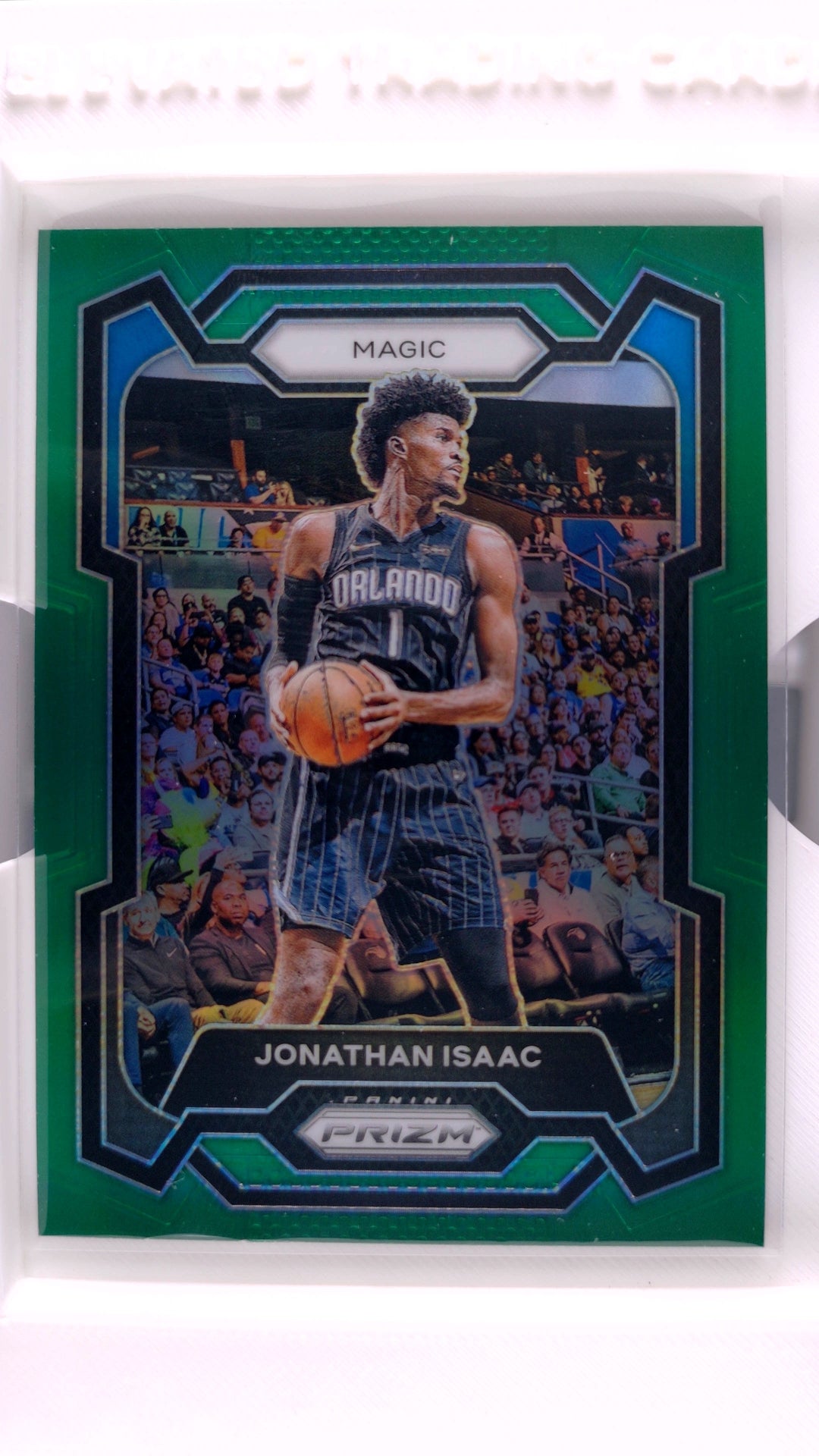 #288 Jonathan Isaac Green Prizm - front