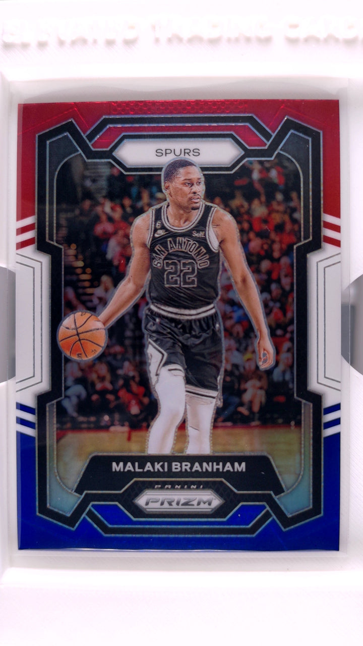 2023 Panini Prizm Basketball Malaki Branham #270 Red, White And Blue Prizm — Front