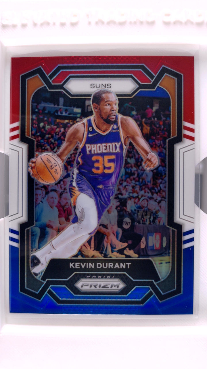 2023 Panini Prizm Basketball Kevin Durant #5 Red, White And Blue Prizm — Front